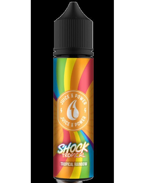 SHOCK TROPICAL E LIQUID BY JUICE 'N' POWER 50ML 70VG