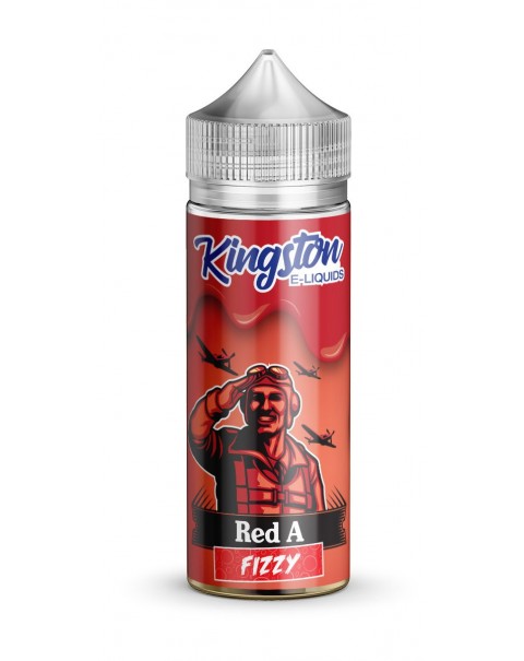 RED A FIZZY E LIQUID KINGSTON ZINGBERRY 100ML 70VG