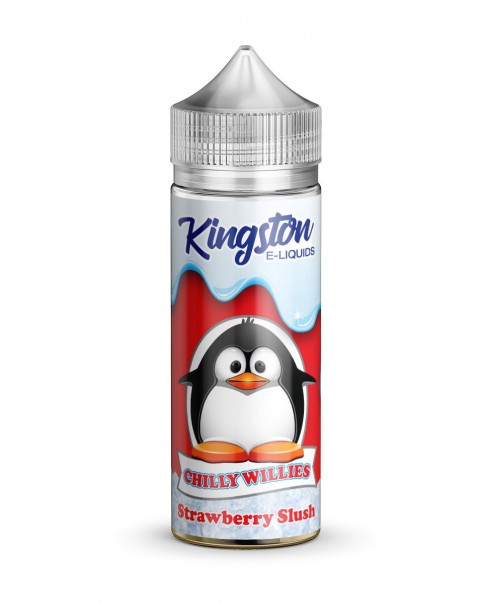 STRAWBERRY SLUSH E LIQUID KINGSTON CHILLY WILLIES 100ML 70VG