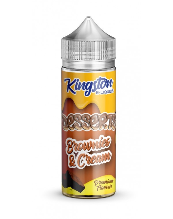 BROWNIES & CREAM E LIQUID KINGSTON DESSERTS 10...