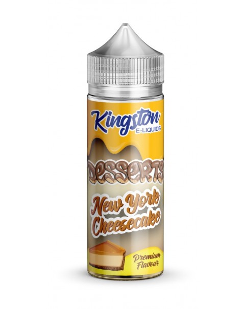 NEW YORK CHEESECAKE E LIQUID KINGSTON DESSERTS 100ML 70VG