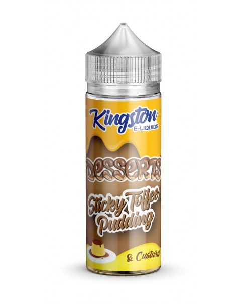 STICKY TOFFEE PUDDING E LIQUID KINGSTON DESSERTS 100ML 70VG