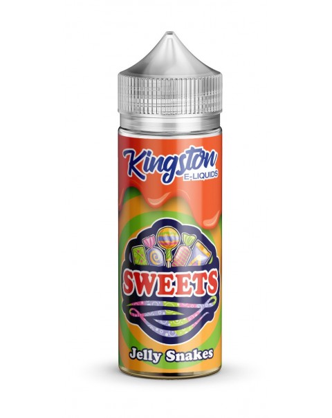 JELLY SNAKES E LIQUID KINGSTON SWEETS 100ML 70VG