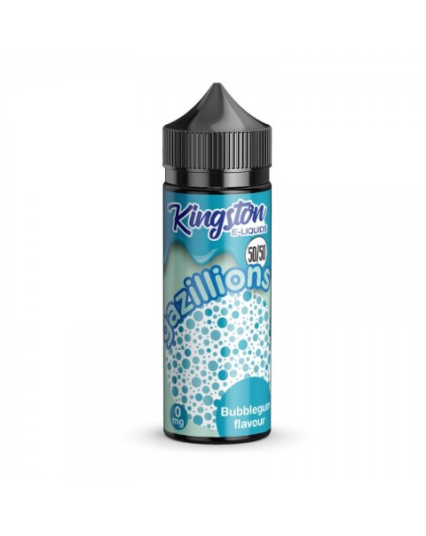 BUBBLEGUM E LIQUID KINGSTON 50/50 GAZZILIONS 100ML 50VG