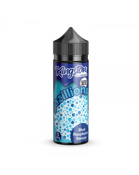 BLUE RASPBERRY E LIQUID KINGSTON 50/50 GAZZILIONS 100ML 50VG