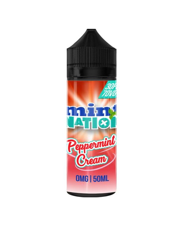 PEPPERMINT E LIQUID BY MINT NATION 100ML 70VG