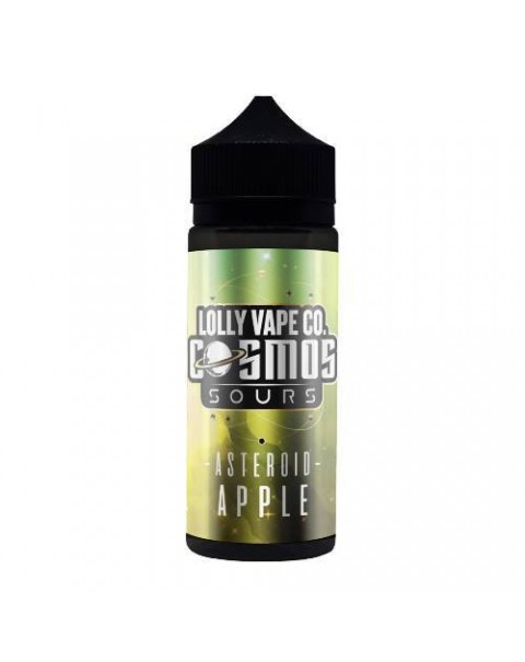 ASTEROID APPLE E LIQUID BY LOLLY VAPE CO - COSMOS SOURS 100ML 80VG