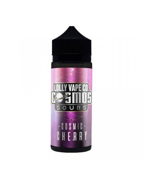 COSMIC CHERRY E LIQUID BY LOLLY VAPE CO - COSMOS SOURS 100ML 80VG