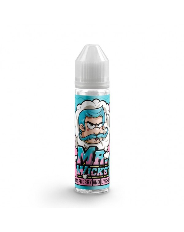 RASPBERRY AND LYCHEE E LIQUID BY MR WICKS 50ML 70V...