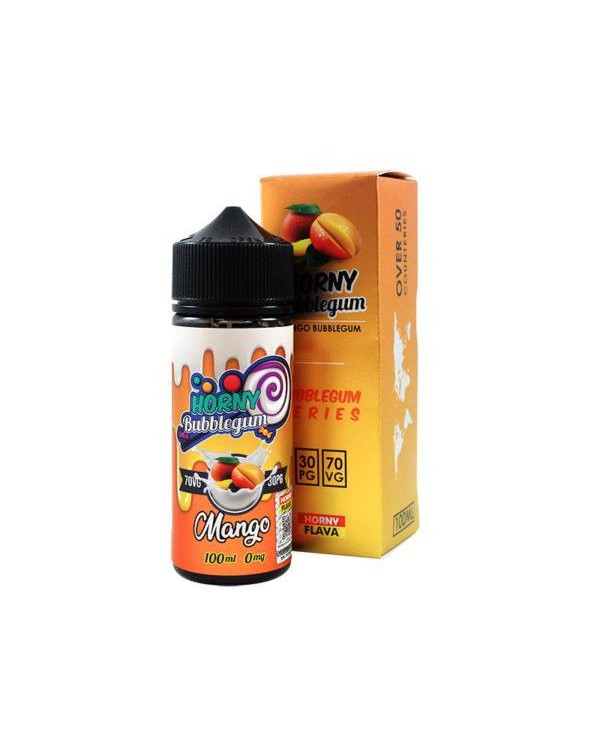 MANGO BUBBLEGUM E LIQUID BY HORNY FLAVA 100ML 70VG