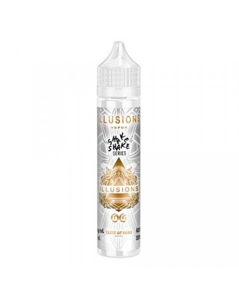 OG - TASTE OF THE GODS E LIQUID BY ILLUSIONS VAPOUR 50ML 75VG