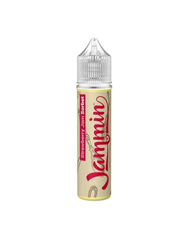 STRAWBERRY JAM SORBET E LIQUID BY JAMMIN VAPE CO 5...