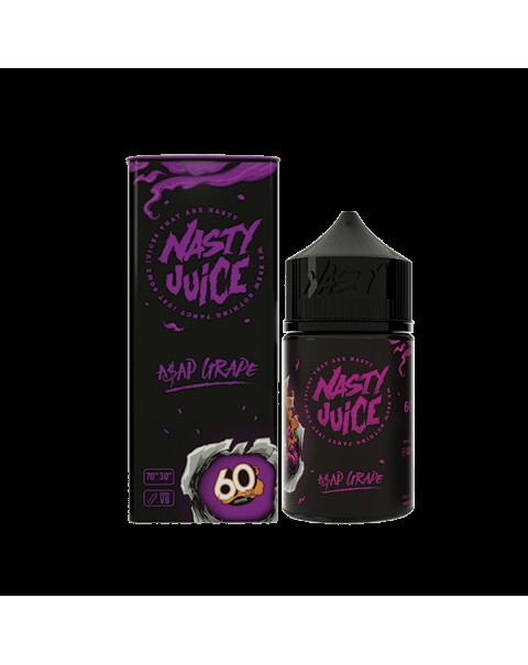 A$AP GRAPE E LIQUID BY NASTY JUICE - 50ML SHORTFILL 50ML 70VG