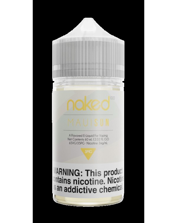 MAUI SUN E LIQUID BY NAKED 100 - ORIGINAL 50ML 70V...