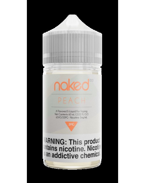 PEACH (FORMERLY PEACHY PEACH E LIQUID BY NAKED 100 - ORIGINAL 50ML 70VG