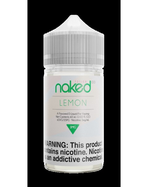 LEMON (FORMERLY GREEN LEMON) E LIQUID BY NAKED 100 - FUSION 50ML 70VG