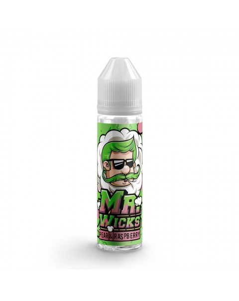 PEAR & RASPBERRY E LIQUID BY MR WICKS 50ML 70VG