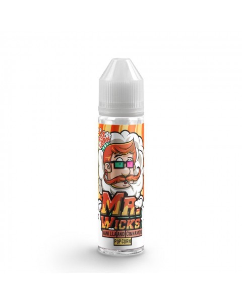 VANILLA AND CINNAMON POPCORN E LIQUID BY MR WICKS 50ML 70VG