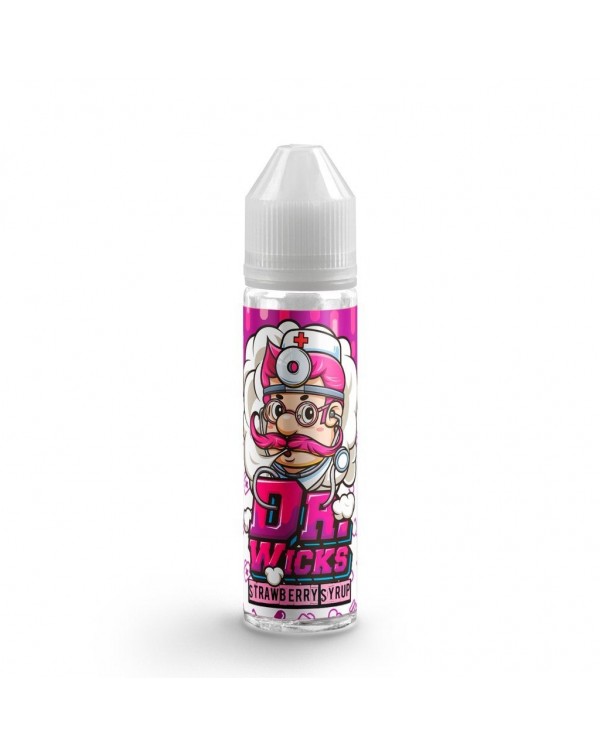 STRAWBERRY SYRUP E LIQUID BY DR WICKS 50ML 70VG