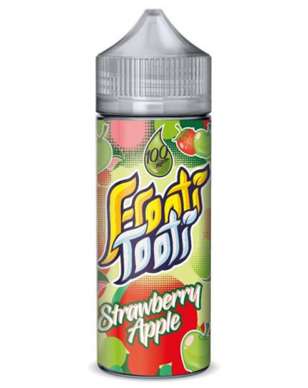 STRAWBERRY APPLE E LIQUID BY FROOTI TOOTI 100ML 70...