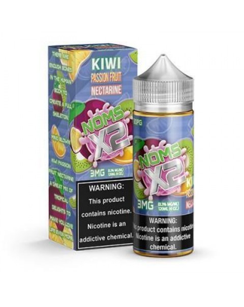 KIWI PASSION FRUIT X2 NOMS E LIQUID BY NOMENON 100ML 70VG