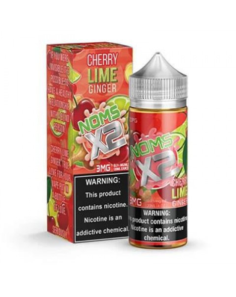 CHERRY LIME GINGER X2 NOMS E LIQUID BY NOMENON 100ML 70VG