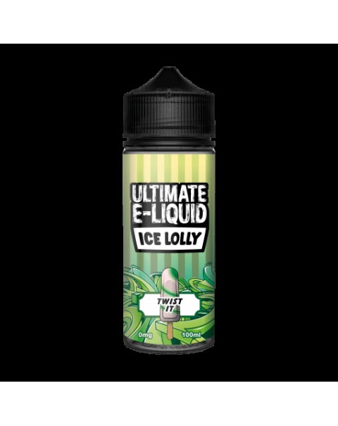 TWIST IT E LIQUID BY ULTIMATE E-LIQUID - ICE LOLLY 100ML 70VG