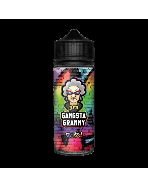 RUBY E LIQUID BY GANGSTA GRANNY 100ML 70VG