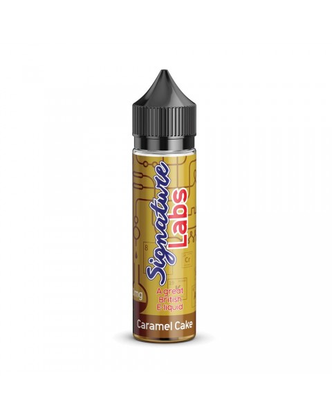 CARAMEL CAKE E LIQUID BY SIGNATURE LABS 50ML 80VG