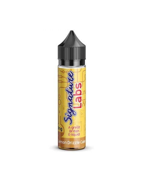 LEMON DRIZZLE CAKE E LIQUID BY SIGNATURE LABS 50ML 80VG