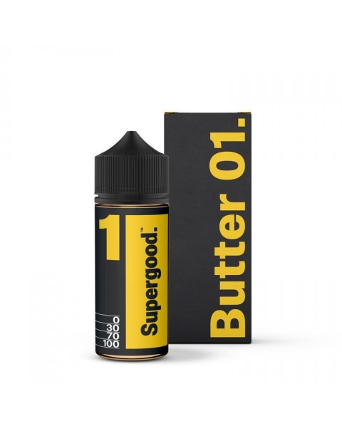 BUTTER 01.  E LIQUID BY SUPERGOOD 100ML 70VG