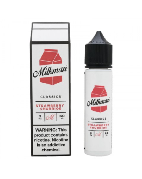 STRAWBERRY CHURRIOS E LIQUID BY THE MILKMAN - CLASSICS 50ML 70VG