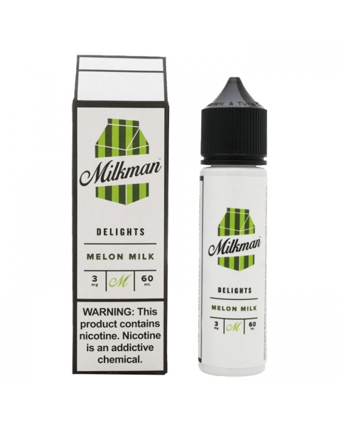 MELON MILK E LIQUID BY THE MILKMAN - DELIGHTS  50ML 70VG