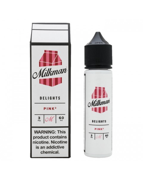 PINKå? E LIQUID BY THE MILKMAN - DELIGHTS  50ML 65VG