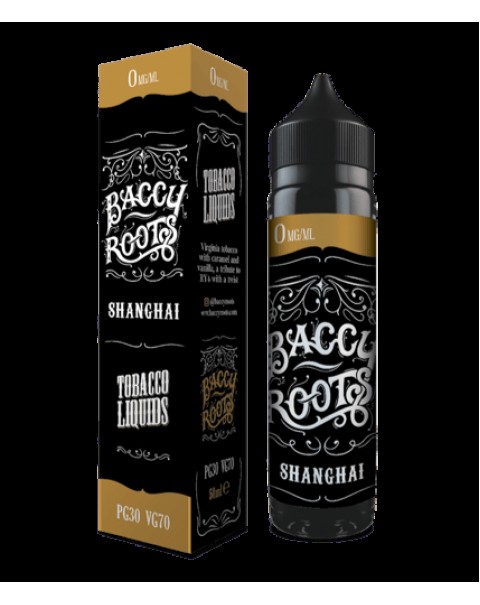 SHANGHAI E LIQUID BY BACCY ROOTS - DOOZY VAPE 50ML 70VG