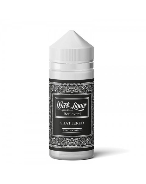 BOULEVARD SHATTERED E LIQUID BY WICK LIQUOR 150ML 80VG