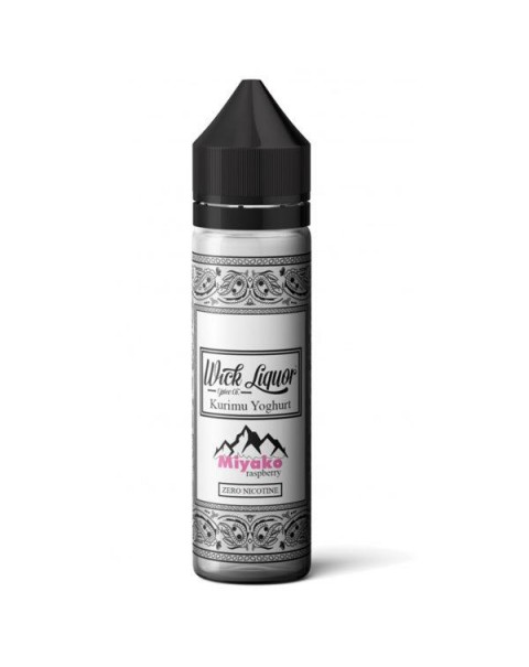 MIYAKO RASPBERRY E LIQUID BY WICK LIQUOR - KURIMU YOGOURT 50ML 70VG