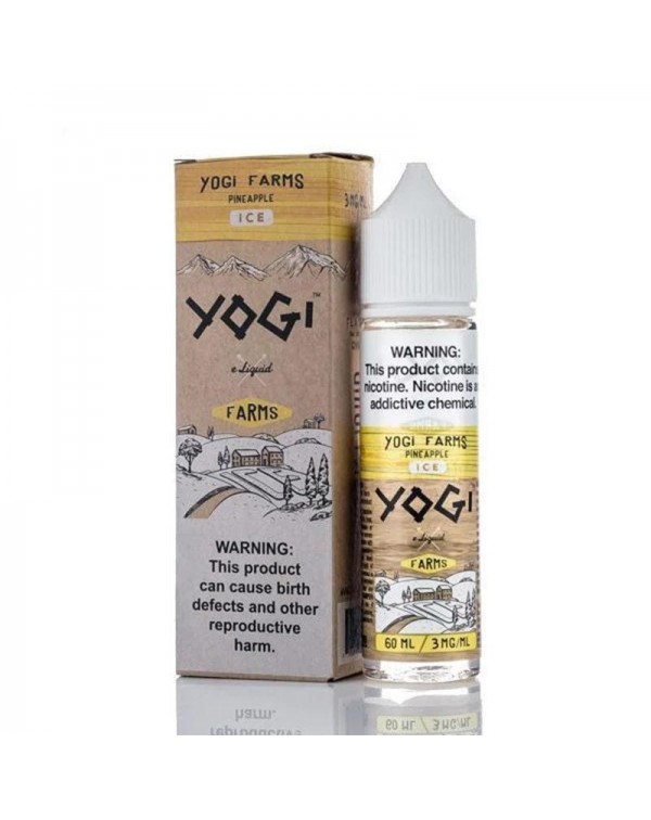 PINEAPPLE ICE E LIQUID BY YOGI FARMS 50ML 70VG