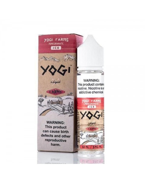 POMEGRANATE ICE E LIQUID BY YOGI FARMS 50ML 70VG