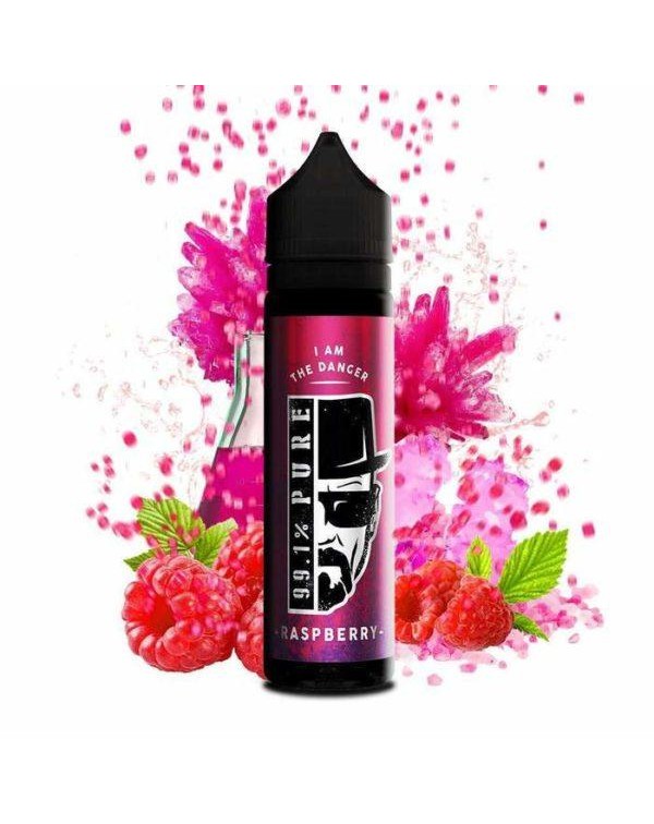 RASPBERRY E LIQUID BY 99.1% PURE 50ML 80VG