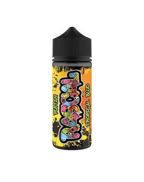 TROPICAL BLUD E LIQUID BY PUFFIN RASCAL 100ML 70VG