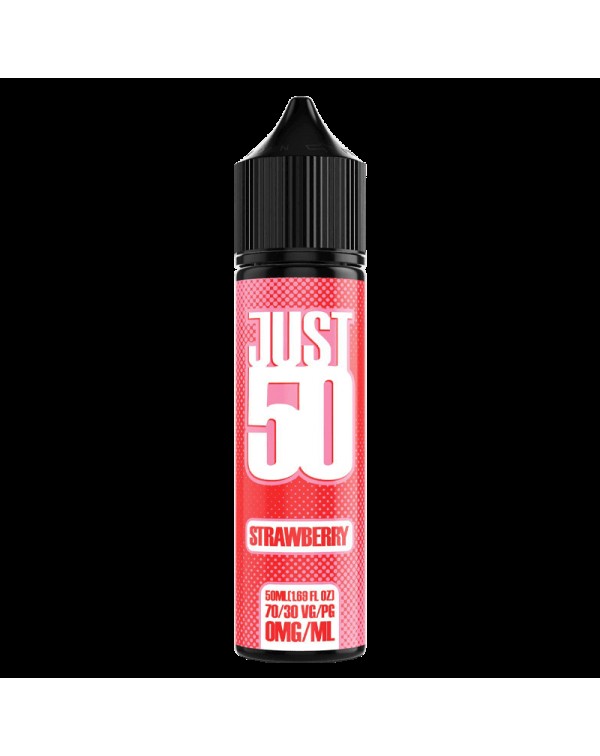 STRAWBERRY E LIQUID BY JUST 50 50ML 70VG