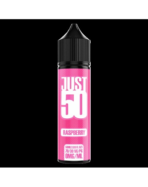 RASPBERRY E LIQUID BY JUST 50 50ML 70VG