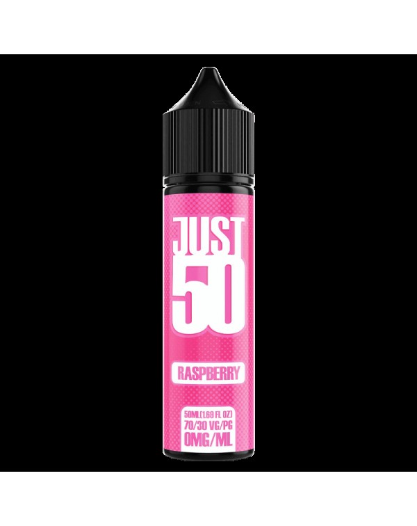 RASPBERRY E LIQUID BY JUST 50 50ML 70VG