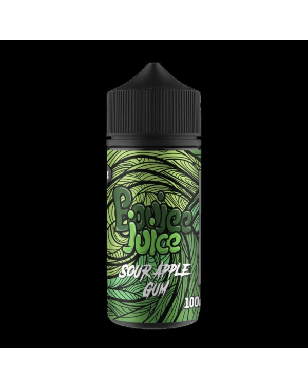 SOUR APPLE E LIQUID BY BOUJEE JUICE 100ML 70VG