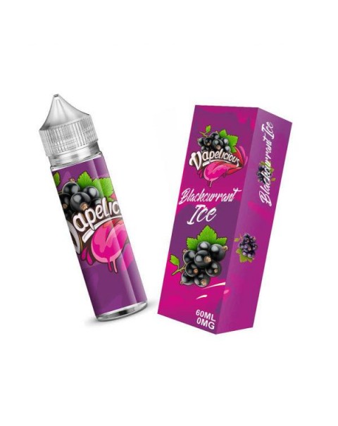 BLACKCURRANT ICE E LIQUID BY VAPELICIOUS 50ML 70VG