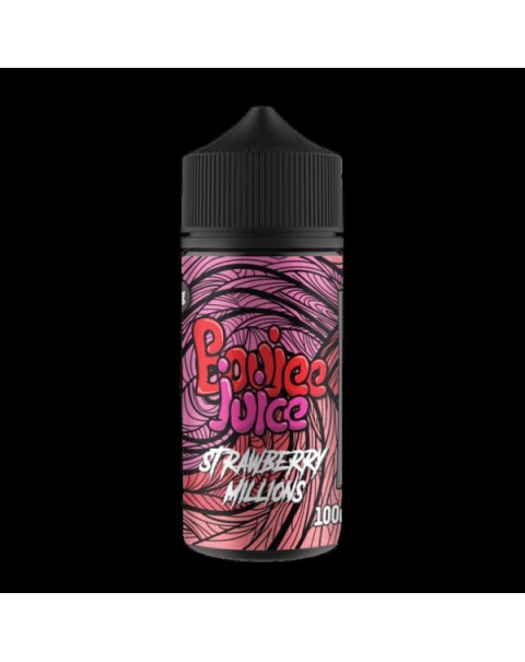 STRAWBERRY MILLIONS E LIQUID BY BOUJEE JUICE 100ML 70VG