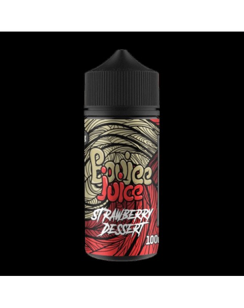 STRAWBERRY DESSERT E LIQUID BY BOUJEE JUICE 100ML 70VG