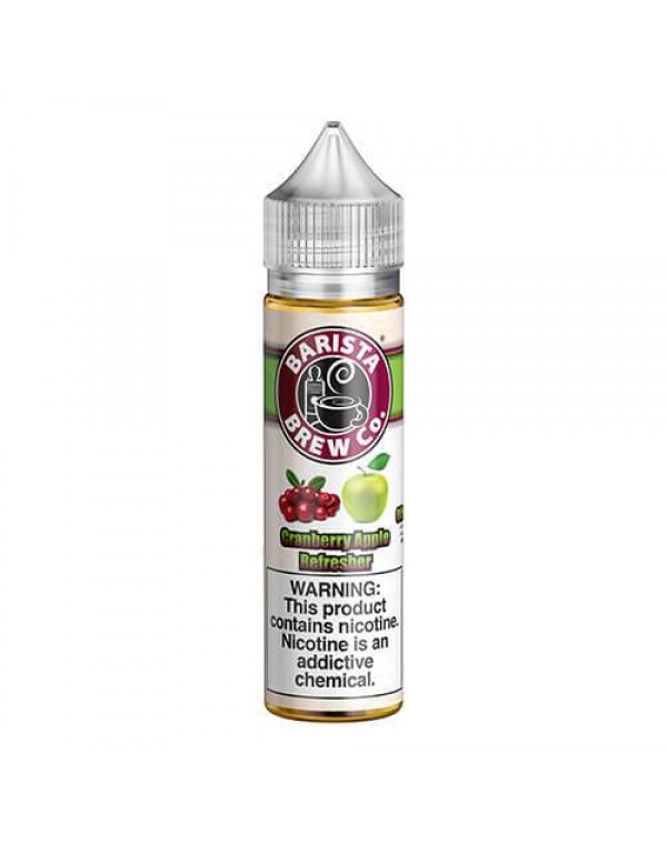 CRANBERRY APPLE  REFRESHER E LIQUID BY BARISTA BRE...