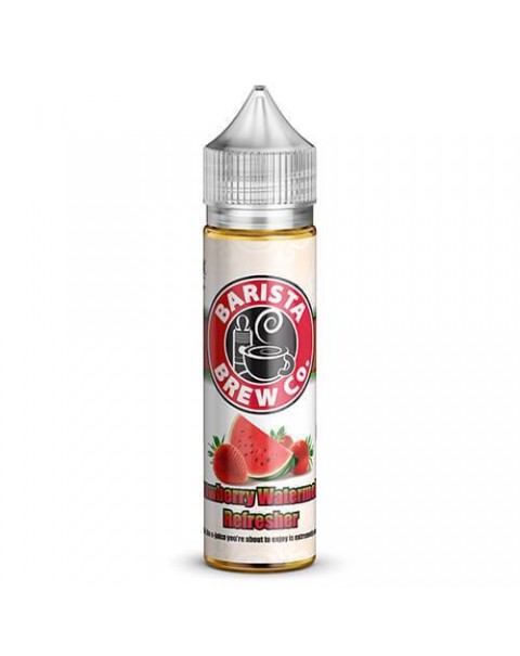 STRAWBERRY WATERMELON REFRESHER E LIQUID BY BARISTA BREW CO 50ML 80VG